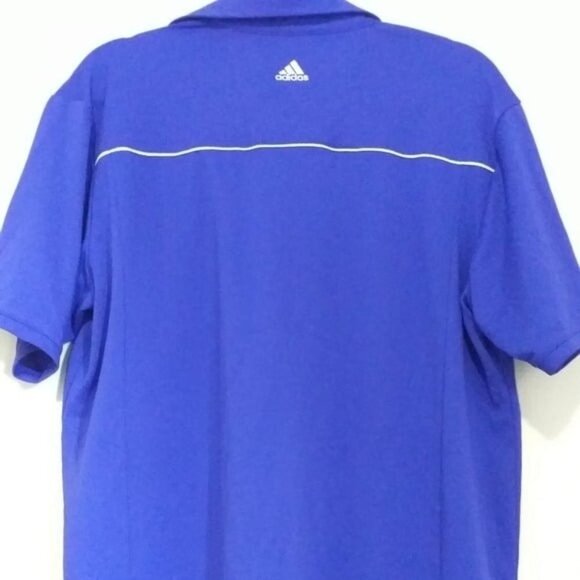 Adidas Golf polo  men's size L pull on  button closure - Picture 2 of 7